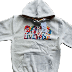 Grey The Beatles Liverpool Hoodie