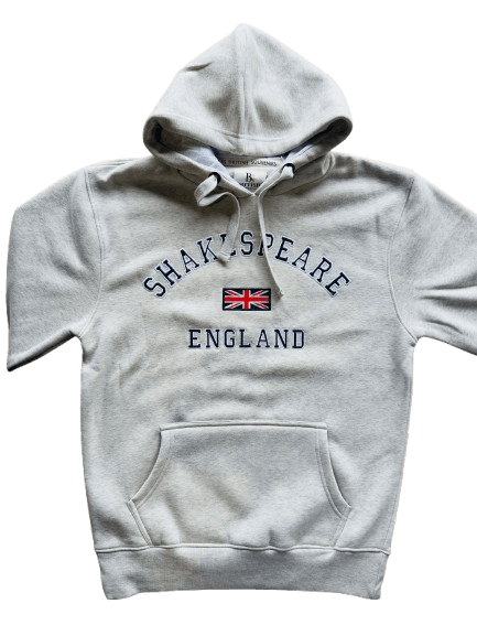 Grey & Navy Shakespeare Hoodie