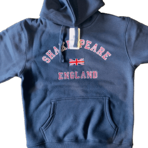 Navy Blue Shakespeare Hoodie
