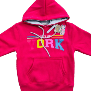 Pink City of York Kids Hoodie