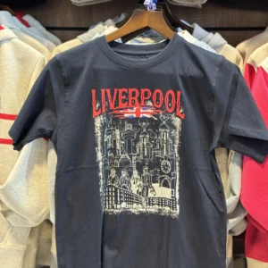 Navy Liverpool Street Printed T-Shirt