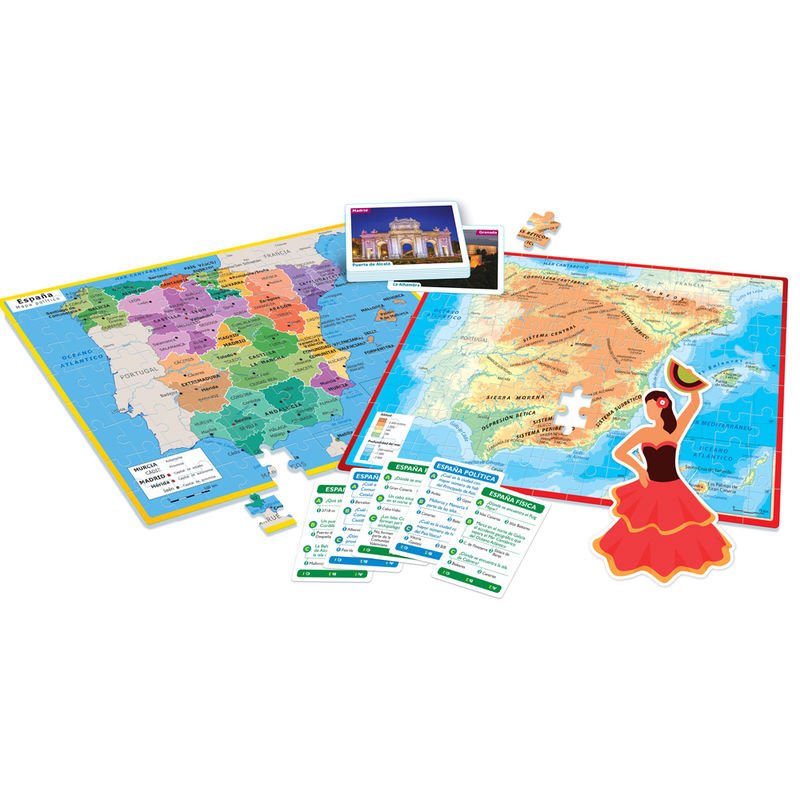 Spanish Geo Map Discover Spain - Image 2