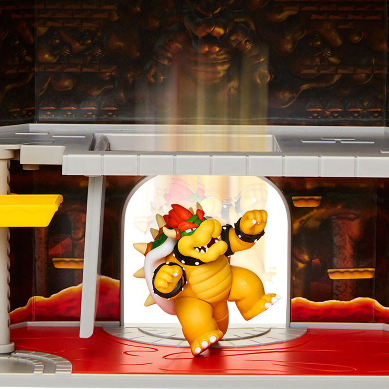 Mario Bros deluxe Bowser Castle playset - Image 2