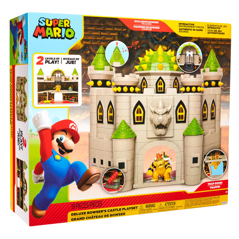 Mario Bros deluxe Bowser Castle playset - Image 10