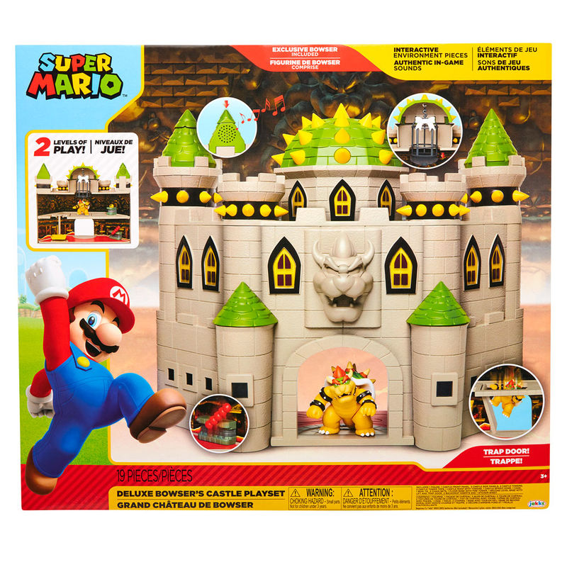 Mario Bros deluxe Bowser Castle playset - Image 11