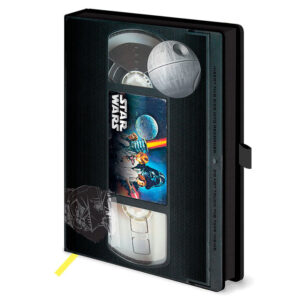 Star Wars VHS premium A5 notebook