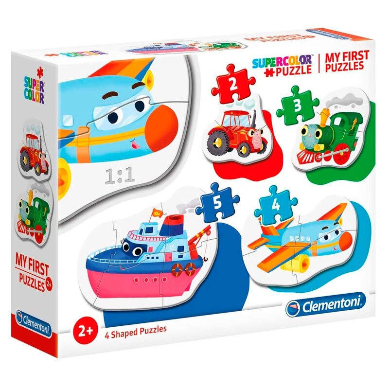 Means of Transport My First Puzzle 3-6-9-12pcs - Image 3