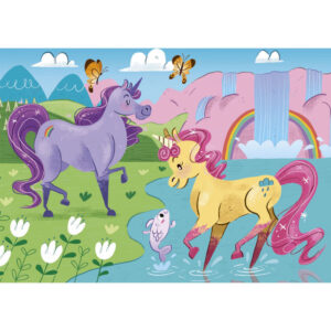 Unicorns puzzle 2x20pcs