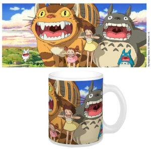 My Neighbour Totoro Nekobus and Totoro mug