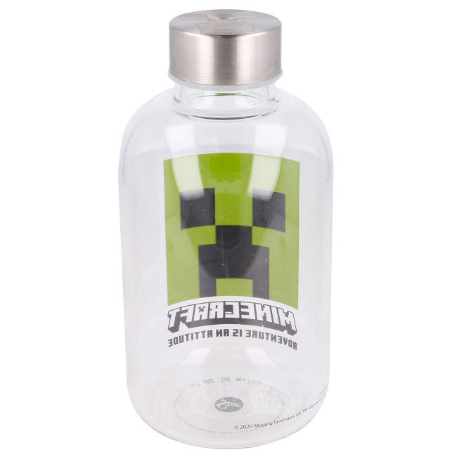 Minecraft glass bottle 620ml - Image 3