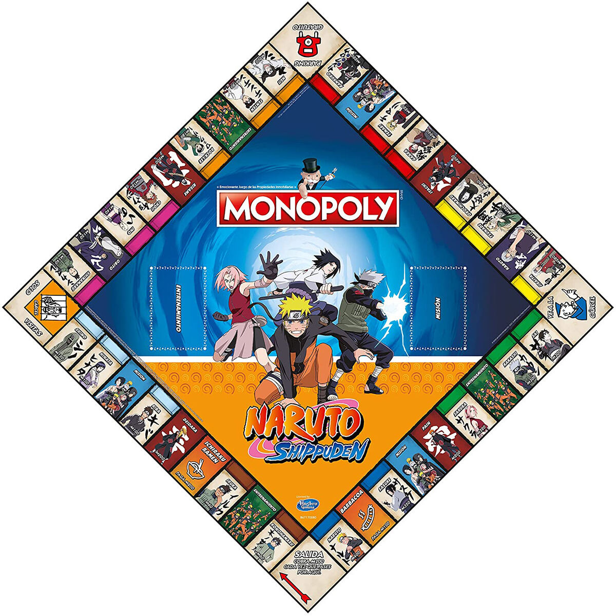 Spanish Naruto Shippuden monopoly game - Image 4