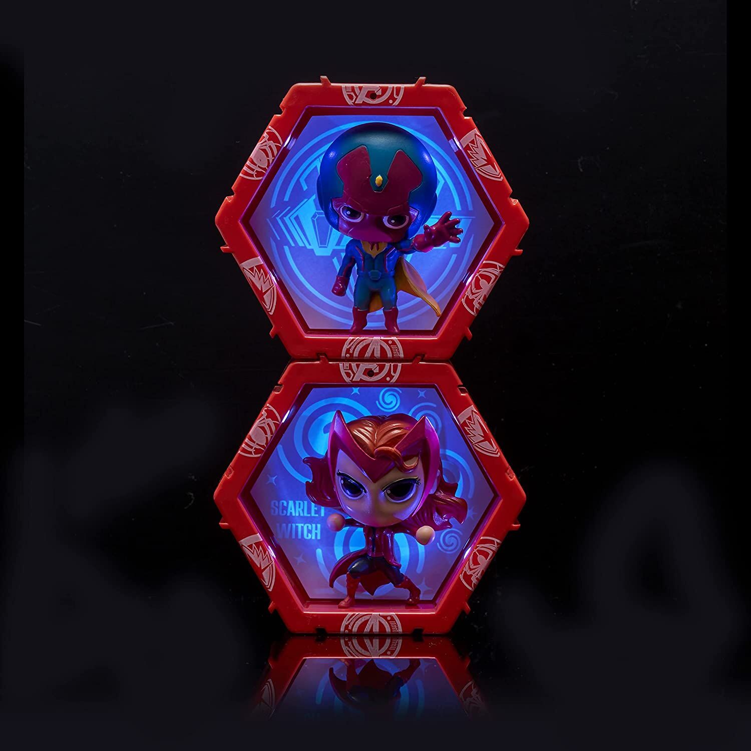 WOW! POD Marvel Vision + Scarlet led figures set - Image 3