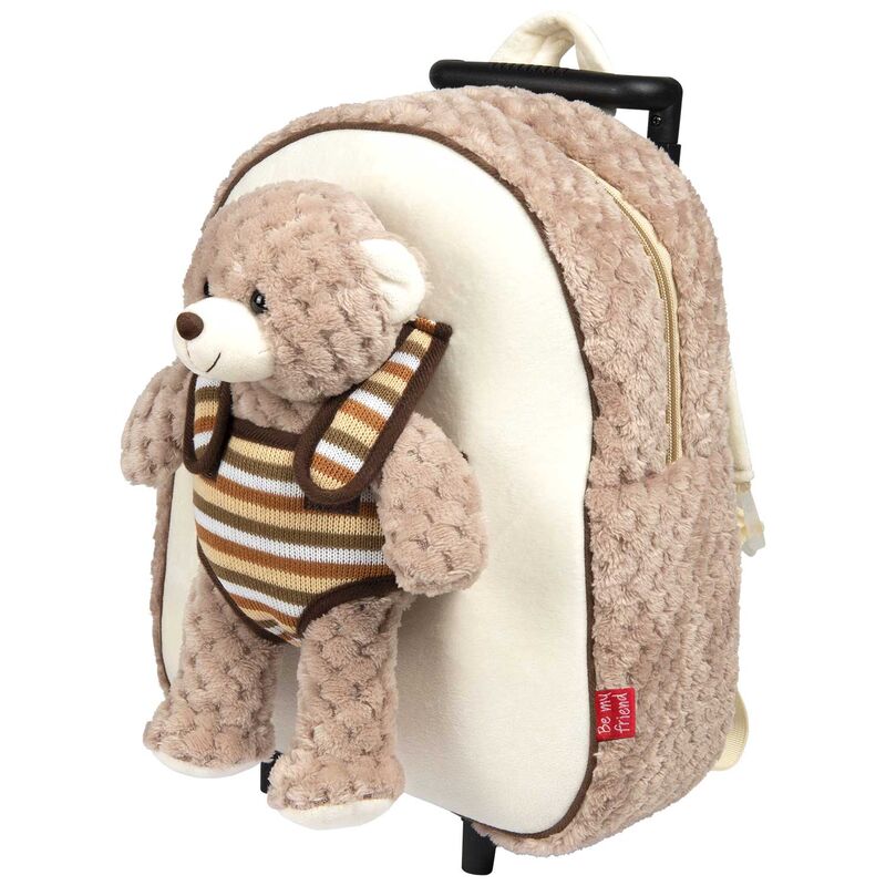 Bear Milly trolley with plush toy 38cm - Image 2