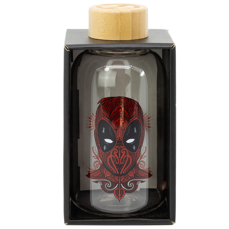 Marvel Deadpool glass bottle 620ml - Image 4