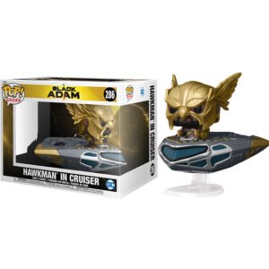 POP figure DC Comics Black Adam Hawkman in Cruiser