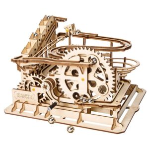 Waterwheel coaster model