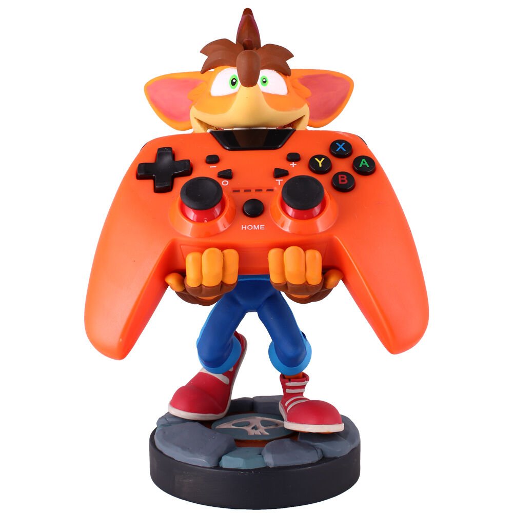 Crash Bandicoot figure clamping bracket Cable guy 21cm - Image 3