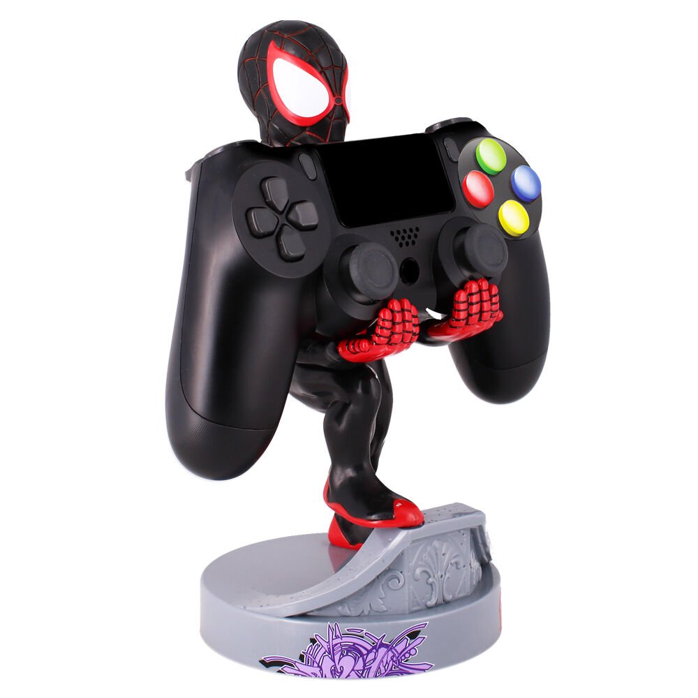 Marvel Spiderman Miles Morales figure clamping bracket Cable guy 21cm - Image 4