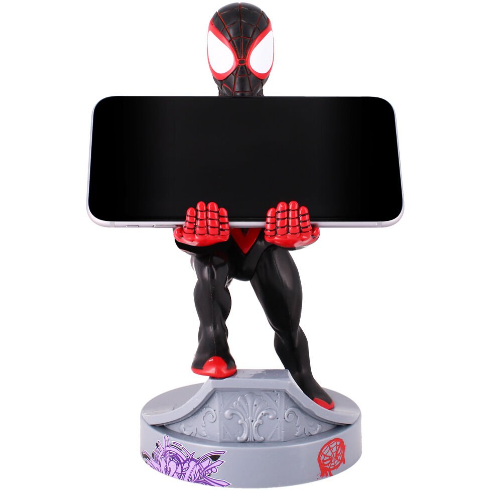 Marvel Spiderman Miles Morales figure clamping bracket Cable guy 21cm - Image 5