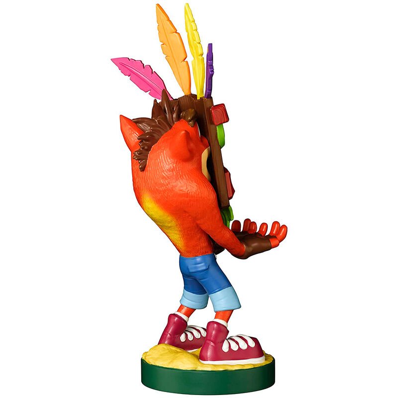 Crash Bandicoot Aku Aku figure clamping bracket Cable guy 20cm - Image 2