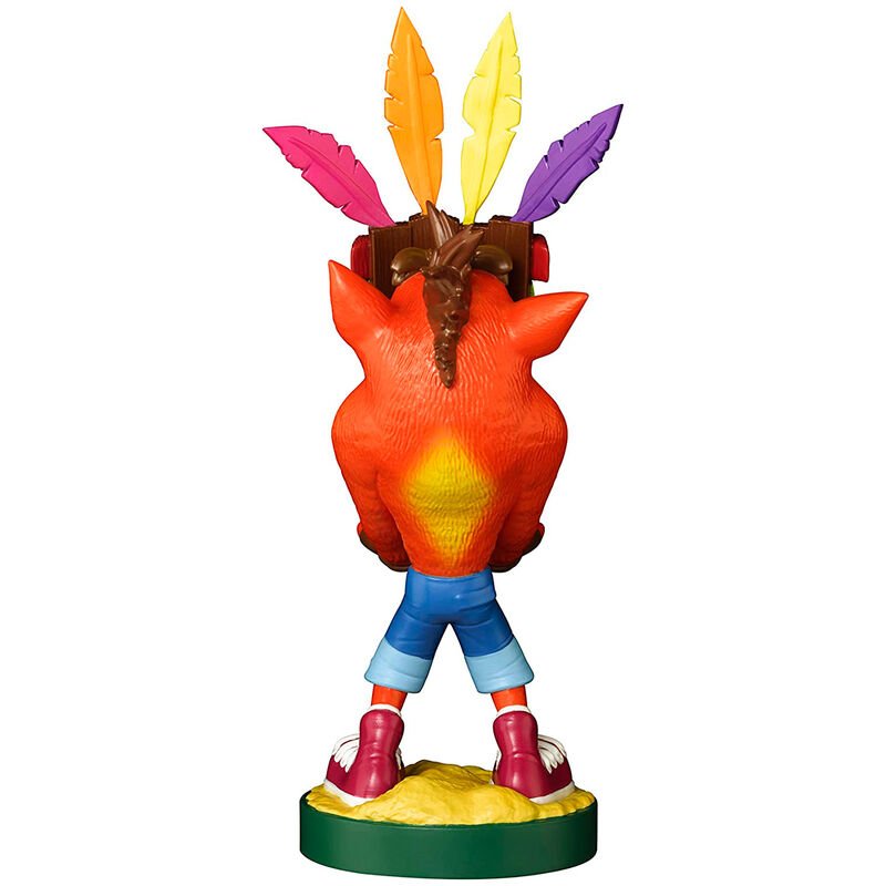 Crash Bandicoot Aku Aku figure clamping bracket Cable guy 20cm - Image 4