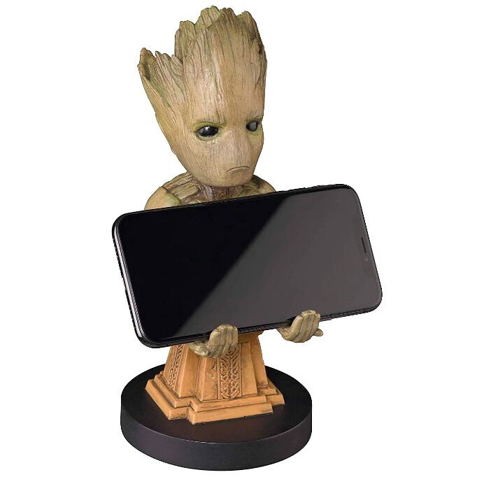 Marvel Guardians of the Galaxy Groot Plinth figure clamping bracket Cable guy 20cm - Image 6