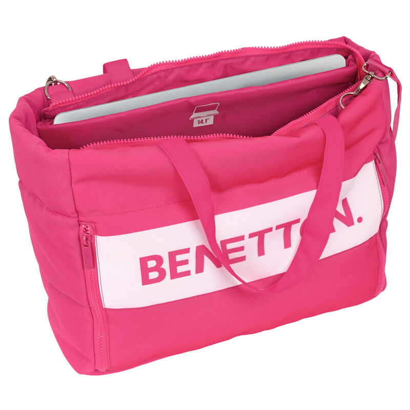 Benetton Raspberry bag - Image 4