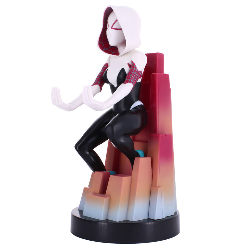 Marvel Spiderman Spider Gwen figure clamping bracket Cable guy 20cm - Image 4