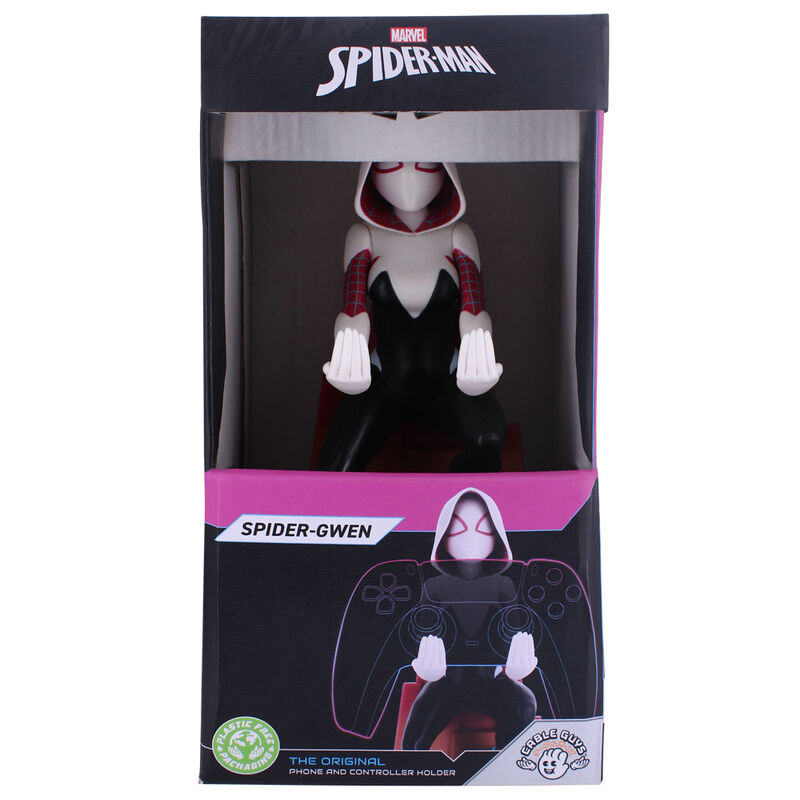 Marvel Spiderman Spider Gwen figure clamping bracket Cable guy 20cm - Image 8