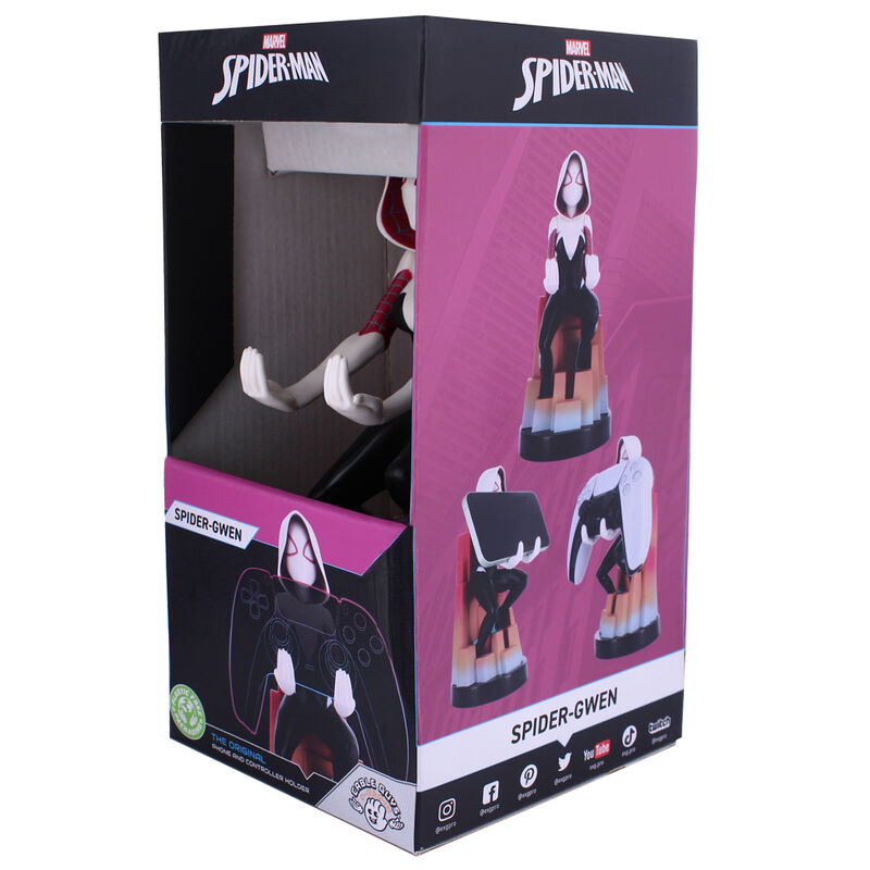 Marvel Spiderman Spider Gwen figure clamping bracket Cable guy 20cm - Image 9