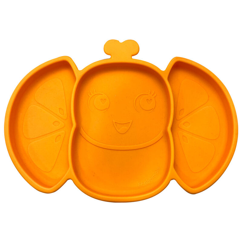 Frootimals Orangiefly anti-slip silicone plate - Image 2
