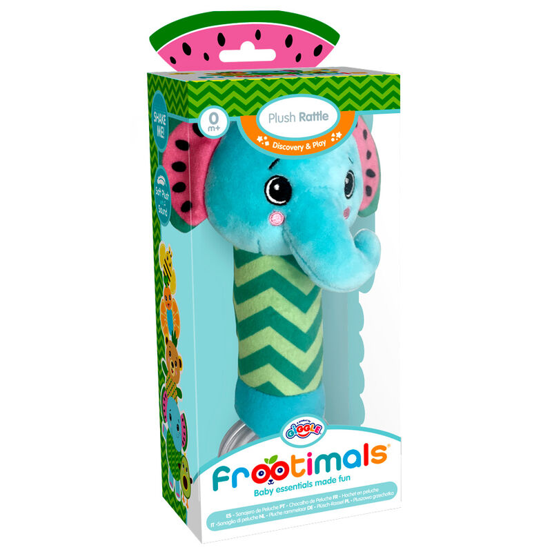 Frootimals Melany Melephant plush rattle - Image 2