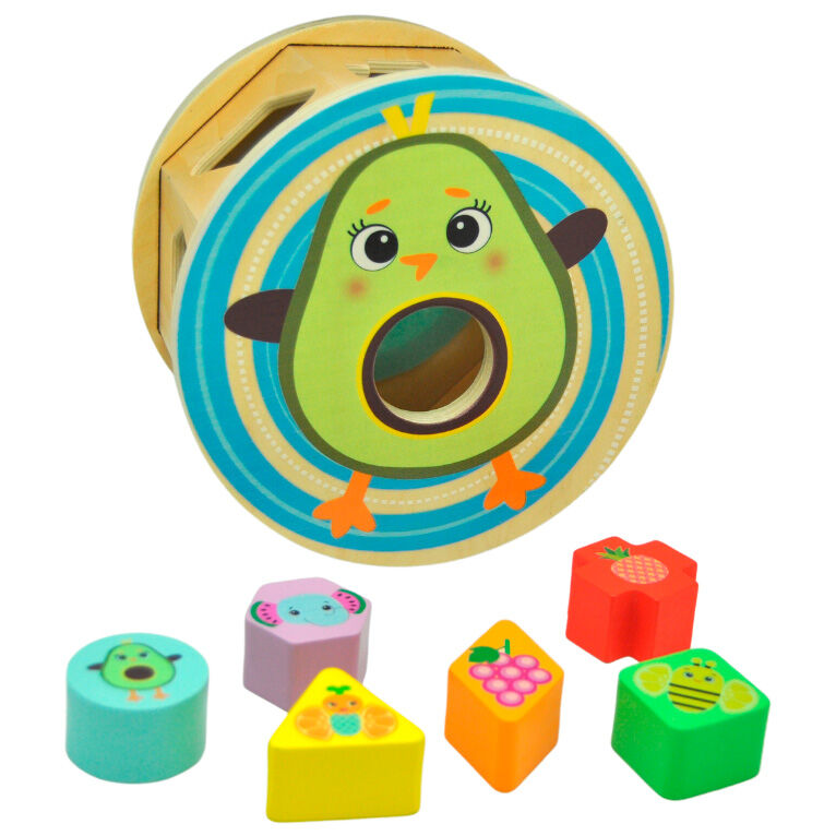 Frootimals Miss Pio Chickicado wheel shape sorter - Image 2