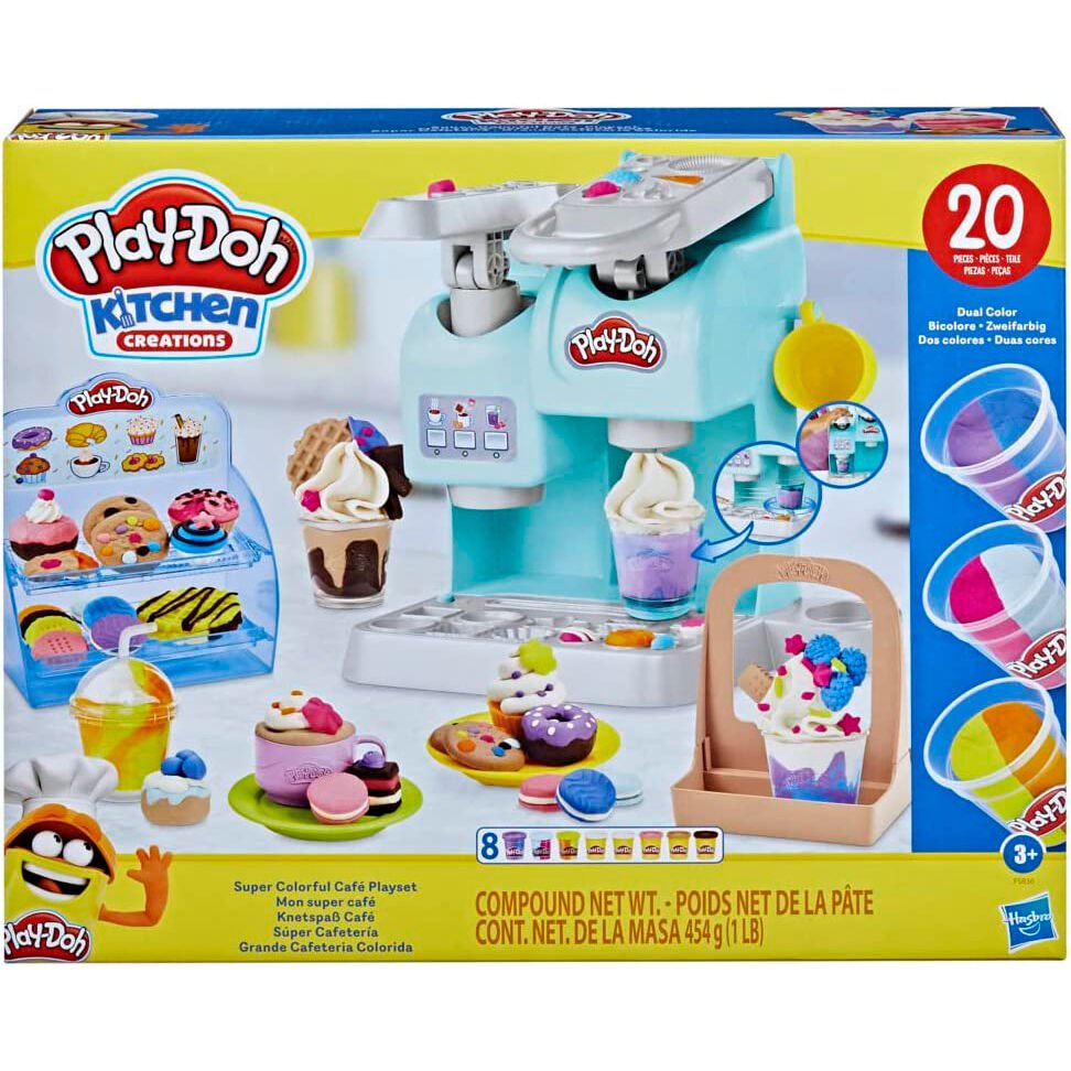 Play-Doh Kitchen Creations Super Colorful cafe playset - Image 6