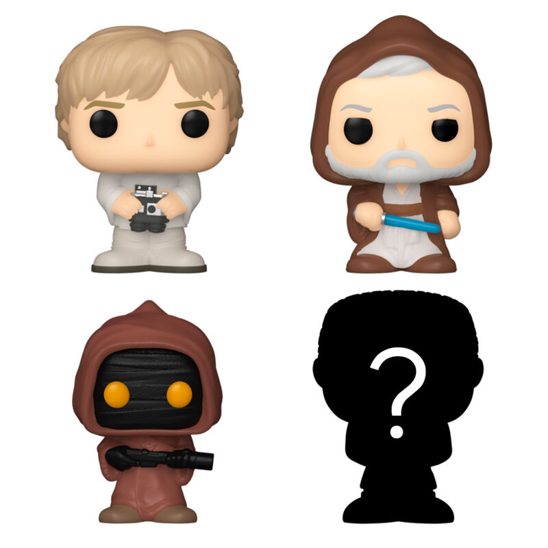 Blister 4 figures Bitty POP Sar Wars Luke - Image 2