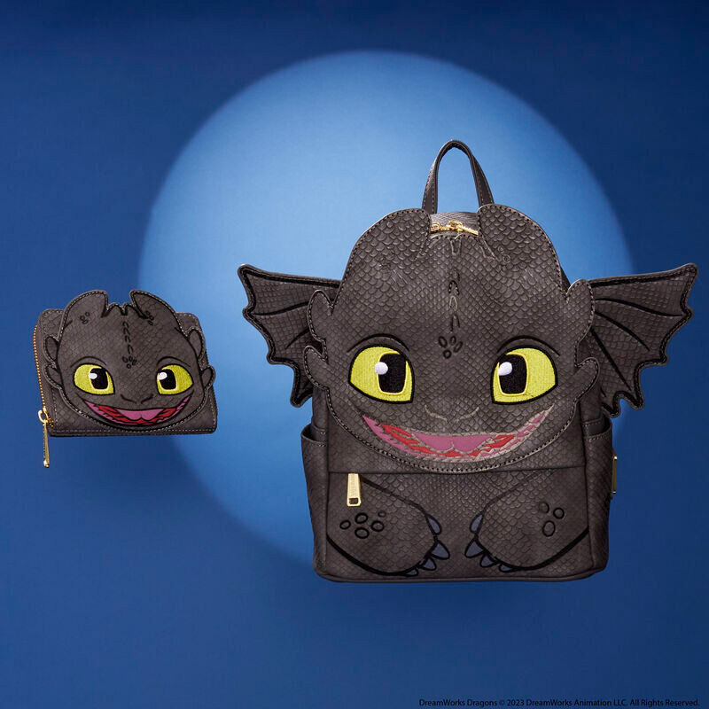 Loungefly How to Train Your Dragon Toothless backpack 25cm - Image 8