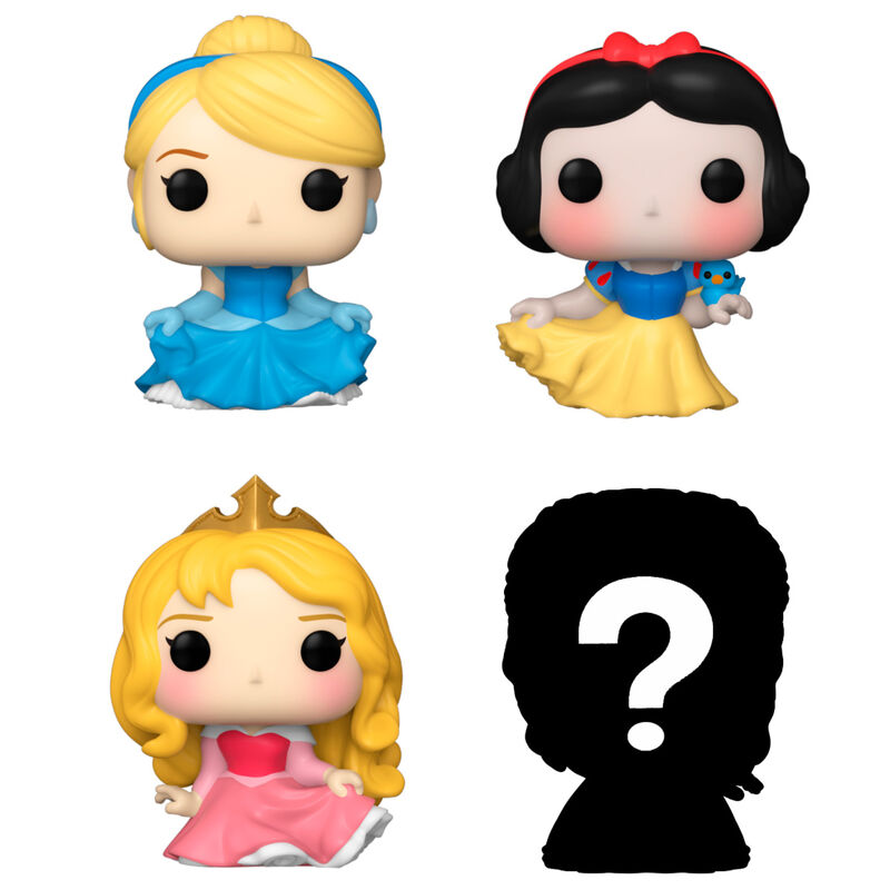 Blister 4 figures Bitty POP Disney Princess Cinderella - Image 2