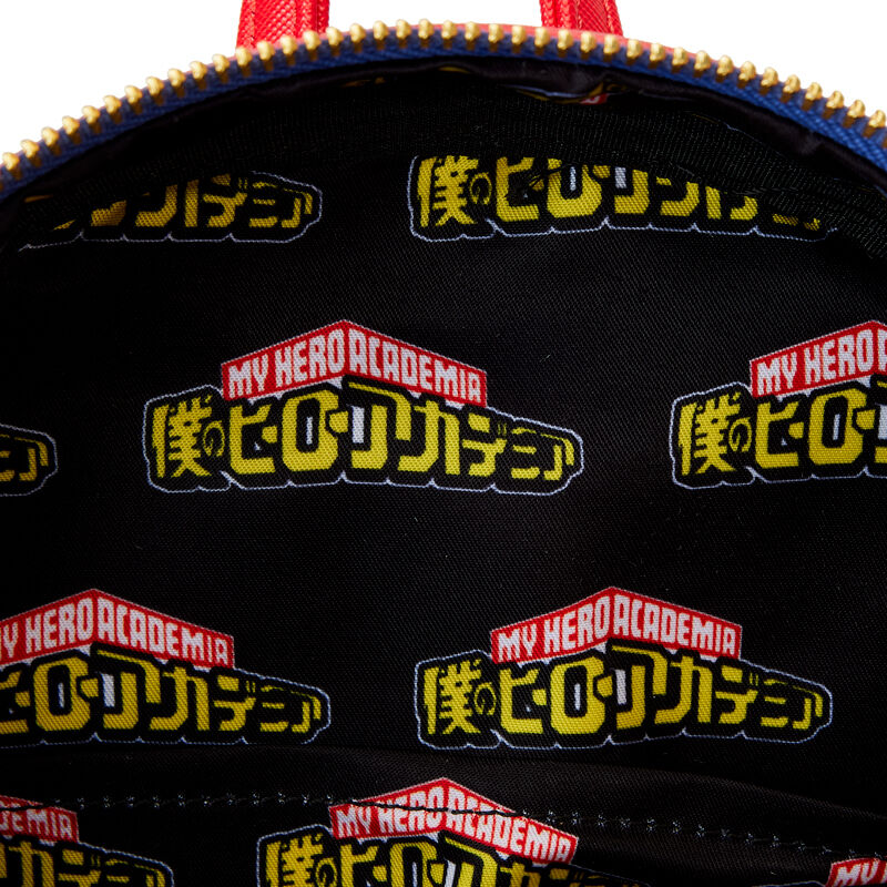 Loungefly My Hero Academia Group Debossed Logo backpack 26cm - Image 5