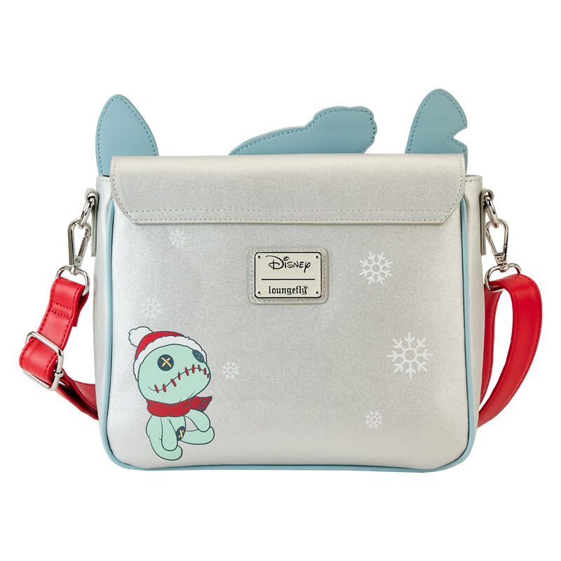 Loungefly Disney Stitch Holiday glitter crossbody bag - Image 4