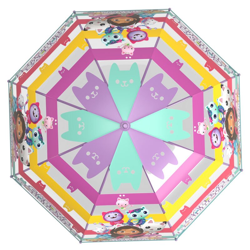 Gabby Doll House manual transparent bubble umbrella 48cm - Image 2