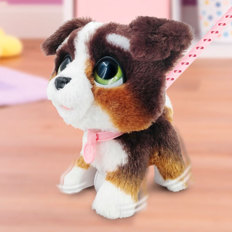 FurReal Bernedoodle Walkalots interactive plush toy - Image 4