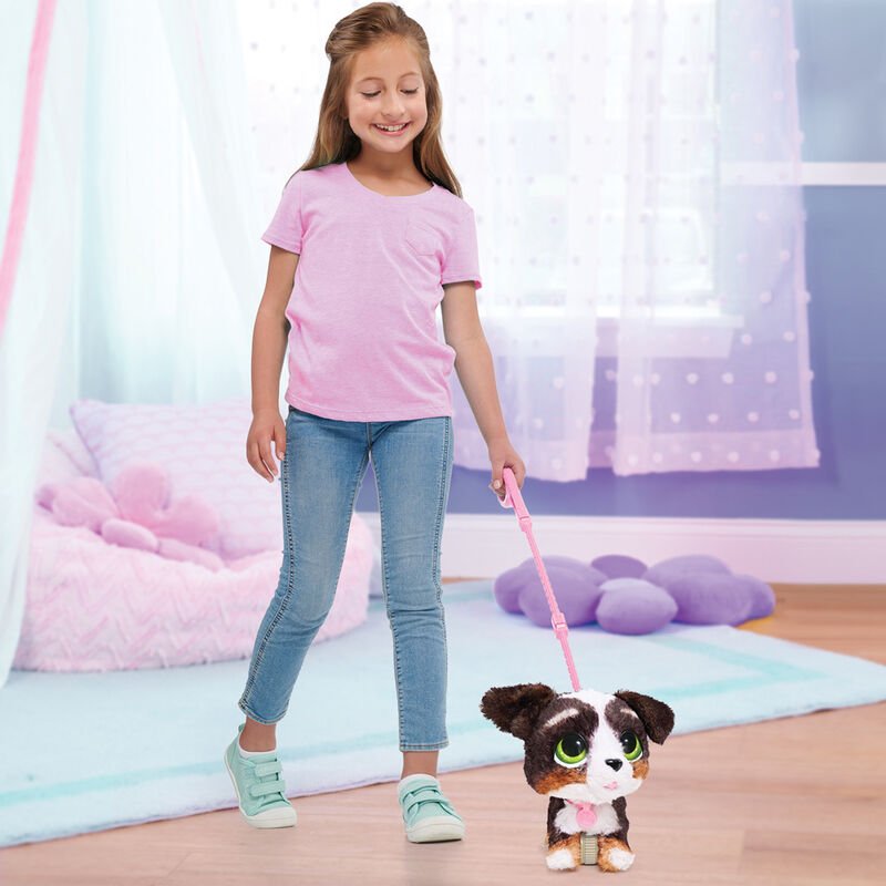 FurReal Bernedoodle Walkalots interactive plush toy - Image 5