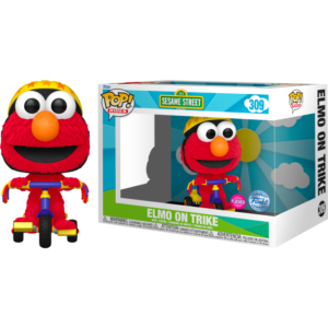 POP figure Rides Sesame Street Elmo on Trike Exclusive