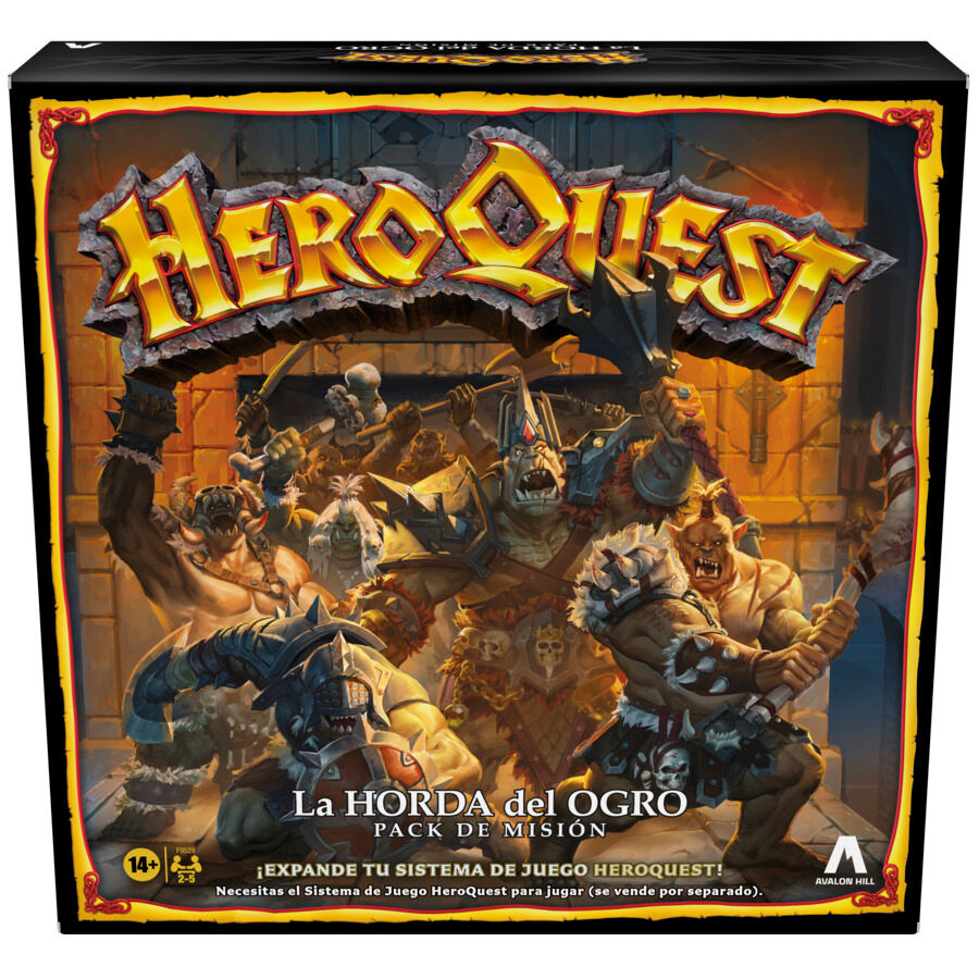 Spanish Heroquest The Ogre Horde expansion board game - Image 7