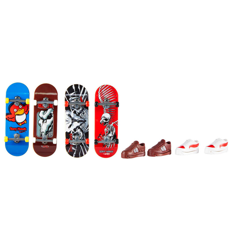 Hot Wheels assorted pack 4 skates - Image 2