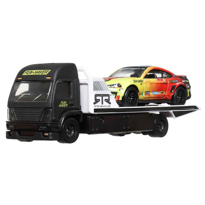 Hot Wheels assorted Equipment Transport Truck - Image 5