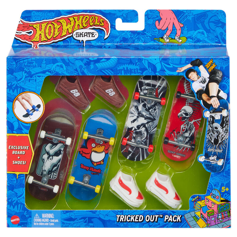 Hot Wheels assorted pack 4 skates - Image 7