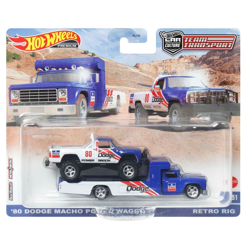Hot Wheels assorted Equipment Transport Truck - Image 6