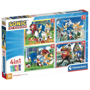Sonic the Hedgehog puzzle 12-16-20-24pcs