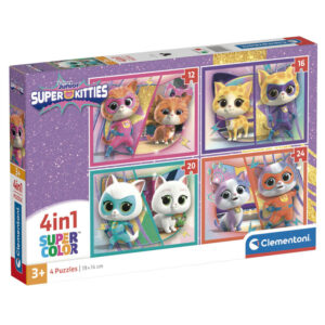Disney SuperKitties puzzle 12-16-20-24pcs